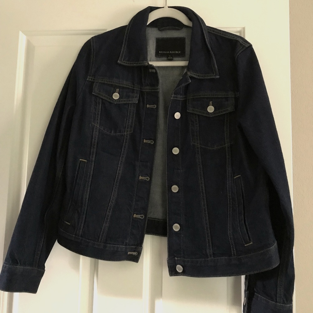 Banana Republic Jean Jacket - Large